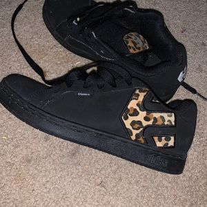 Leopard print sneakers